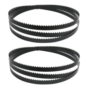 72 Inch x 1/2 Inch x 6 TPI Bandsaw Blades Wood Cutting for 10in Bandsaw- 2 Pack - Picture 1 of 1