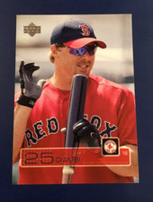 2003 Upper Deck # 336 JEREMY GIAMBI Boston Red Sox Baseball Card Nice !