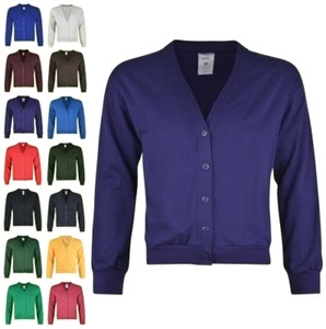 School Kids Uniform Cardigan 22" - 38" New Good Quality - Picture 1 of 18