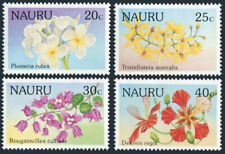 Nauru 1986 Flowers set SG 340-343 MNH mint *COMBINED POST