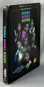 Bodies Bodies Bodies (4K/Blu-ray, 2023) Pete Davidson, NEW, SEALED, RARE, OOP - Picture 1 of 13