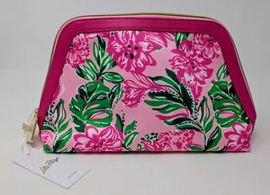 NWT Lilly Pulitzer Larsen Pouch Conch Shell Pink Koala La La - New - Picture 1 of 7