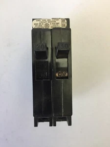 ITE QT1-2030 EQ-T DUAL UNITS PLUG-IN CIRCUIT BREAKER 120/240VAC 20/30A - Picture 1 of 7