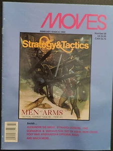 SPI Moves Magazine #68 Men at Arms, Alexander the Great w2 1998 - Picture 1 of 2