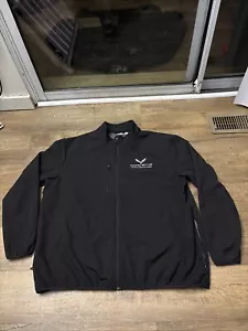 Clique National Corvette Museum Jacket XXL Black Soft Shell Full Zip Side Pocket - Picture 1 of 7