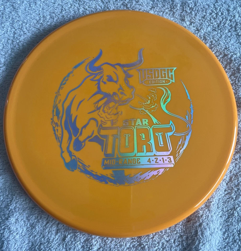 2022 USDGC Innova disc golf Turquoise star Toro CALVIN HEIMBURG Tour Support - Image 1 of 4