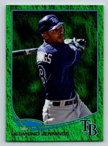2013 Topps Emerald #308 Desmond Jennings (ref 203499) - Picture 1 of 2