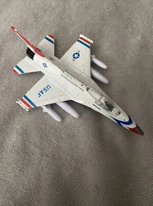 USAF  Air Force Toy Airplane Diecast Pull Back And Go 8” - Picture 1 of 6