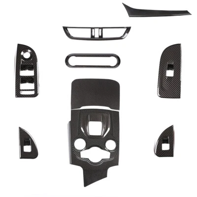 Carbon Optik Innenraum Dekorsatz Abdeckung Passend für Alfa Romeo Giulia 2017-20 - Изображение 1 из 4