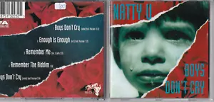 Natty U -Boys Don't Cry- CDEP T'Bwana Sound - Picture 1 of 1