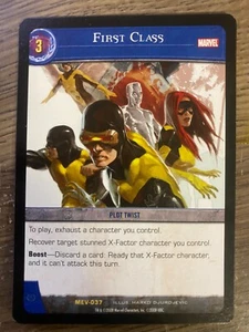 VS System CCG First Class MEV-037 Marvel Evolution Card Light Play - Picture 1 of 2