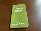 Vintage ~ West Side Federal Memo Book Notebook ~ 1960s ~b16