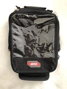 Givi Voyager Expandable Tank Bag Black Motorcycle Bag Backpack - Picture 1 of 15