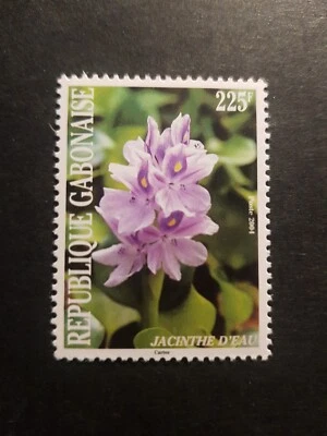 Sello Gabón Flora Flores Naturaleza Nº1164 Nuevo ** Lujo MNH 2004 Foto 1 de 2