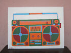 Boombox Retro abstract acrylic painting on flat canvas for sale by owner!!!