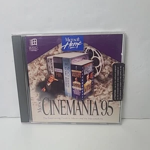 Microsoft Cinemania 95 Guide to Movies And Moviemakers Windows 95 3.1 Software - Picture 1 of 5