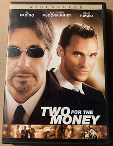 Two for the Money (DVD, 2005) Al Pacino Matthew McConaughey Rene Russo Movie - Picture 1 of 6