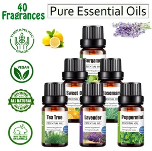 100% Naturreine ätherisches Öl ätherische Öle Aromatherapie Duftöl Therapeutisch - Bild 1 von 47