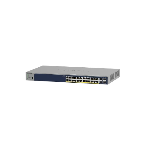 NETGEAR 24-Port Gigabit High-Power PoE+ Ethernet with 4 SFP Smart Switch - Image 1 of 1