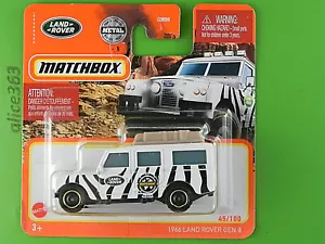 MATCHBOX 2022 - 1966 Land Rover GEN II - 45 - neu in OVP - Bild 1 von 1