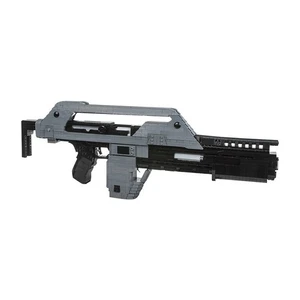MOC M41A Pulse Rifle 72cm 1:1 Weapon Model Alien Movie DIY Building Blocks Kit - Picture 1 of 3