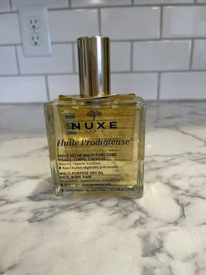 Aceite seco multiusos Nuxe Huile Prodigieuse cara cuerpo cabello 100 ml/3,3 oz P7 Foto 1 de 2