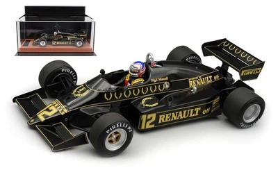 Tecnomodel Lotus 94T British GP 1983 - Nigel Mansell With Figurine 1/18 Scale - Image 1 of 4