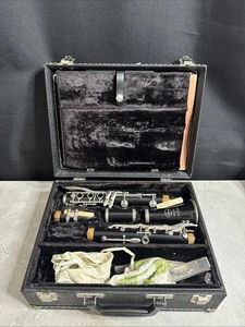 Vintage Signet Resonite Clarinet With Case - Imagen 1 de 23