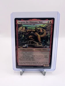 Stegron the Dinosaur Man [Foil] #95 Magic Marvel Spider-Man - Picture 1 of 2