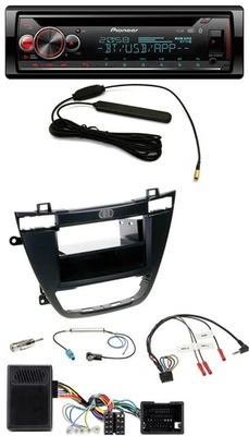 Pioneer USB DAB Lenkrad Bluetooth CD Autoradio für Opel Insignia ab 08 schwarz - Bild 1 von 4