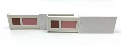 2 x Clinique All About Shadow duo:  14 Strawberry Fudge Duo ~ 1.7g - Image 1 of 4