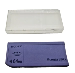 Sony 64MB Memory Stick MS Card Long MS Sony Old Camera/PSP/Recorder - Picture 1 of 2