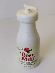 Vintage Rose Milk Unscented Skin Care Cream 12 Fl Oz PROP USA - Picture 1 of 2
