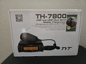 TYT TH-7800 DUAL BAND UHF/VHF 35/50W MOBILE RADIO CROSS BAND REPEATER 134-174MHZ - Picture 1 of 11