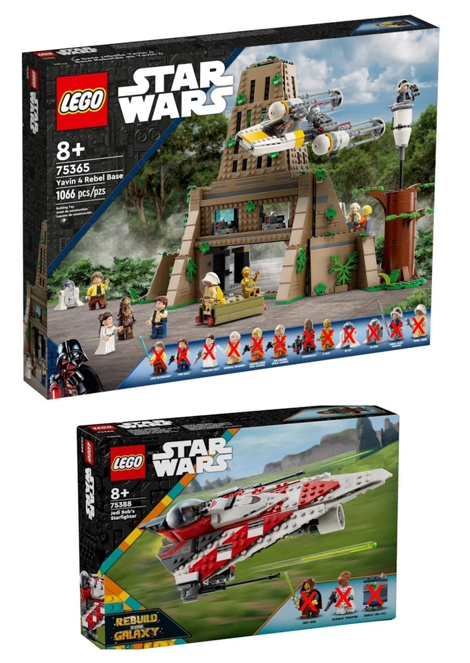 LEGO 75365 STAR WARS BASE RIBELLE SU YAVIN 4 75388 🚚 SPEDIZIONE ESPRESSA - Immagine 1 di 1