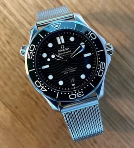 20mm Braided Stainless Mesh Band For Omega Seamaster No Time To Die 007 Milanese - Picture 1 of 5