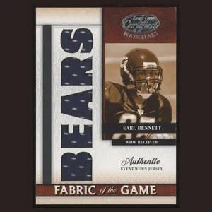 Earl Bennett Rookie Patch /25 #RFOG-1 2008 Leaf Certified Materials Bears Team - Picture 1 of 4