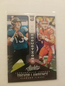2021 Absolute Introductions Insert Trevor Lawrence RC #INT-1Jacksonville Jaguars - Picture 1 of 1
