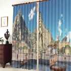 Goddess Of Great Torch 3D Blockout Photo Print Curtain Fabric Curtains Window