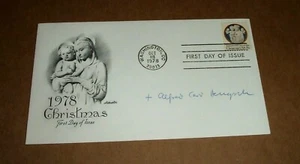 1978 Alfred Bengsch Original Autograph On FDC Former German Cardinal - Imagen 1 de 1