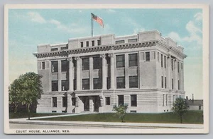 Alliance Nebraska~Box Butte County Court House~Beaux-Arts Architecture~1920s - Picture 1 of 2