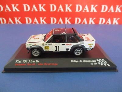 Die cast 1/43 Modellino Auto Fiat 131 Abarth Rally Monte Carlo 1979 S. Servia - Immagine 1 di 4