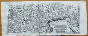 Northern Italy Venice- Original Map Vaugondy - 1750 - Picture 1 of 3