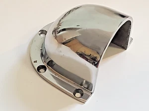 ORIGINAL ALBERG 30 CHROME OVER BRONZE VENT COWL GREAT CONDITION A-30 - Picture 1 of 4