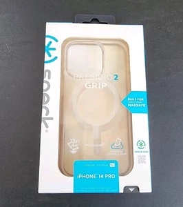 Neu! Speck Presidio 2 Grip Magsafe Case Clear Neu in OVP Apple iPhone 14 Pro Microban - Bild 1 von 6