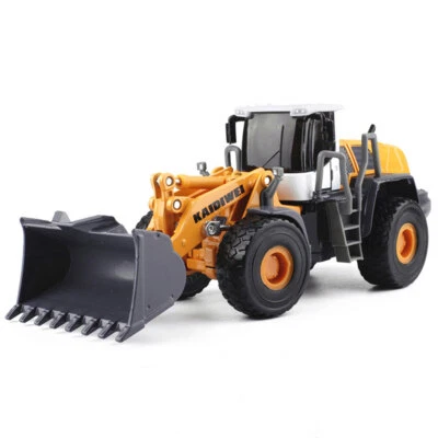 8.3 Inch Loader Tractor Bulldozer Construction Vehicle Model Diecast Toy Truck - Image 1 of 4