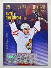 2016-17 KHL Jokerit Helsinki Autograph #JOK-AUT-023 Antti Pihlstrom 30/50