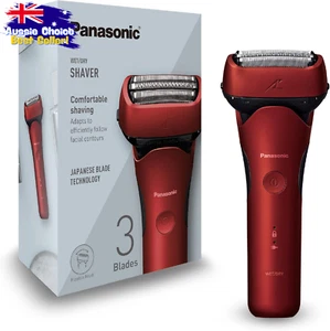 Panasonic 3-Blade Wet/Dry Shaver Beard Sensor Flexible Head Pop-Up Trimmer - Picture 1 of 12