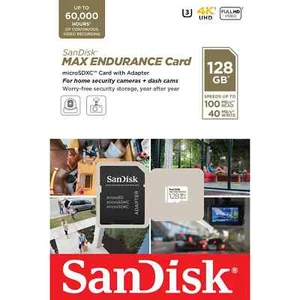 SANDISK Max Endurance MicroSDXC 128GB Memory Card - BRAND NEW - SD EXPRESS POST - Picture 1 of 3