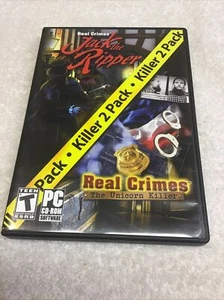 Real Crimes: Jack the Ripper + Unicorn Killer (New Windows PC Hidden Object Game - Picture 1 of 2